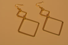 Load image into Gallery viewer, Double Diamonds Earrings