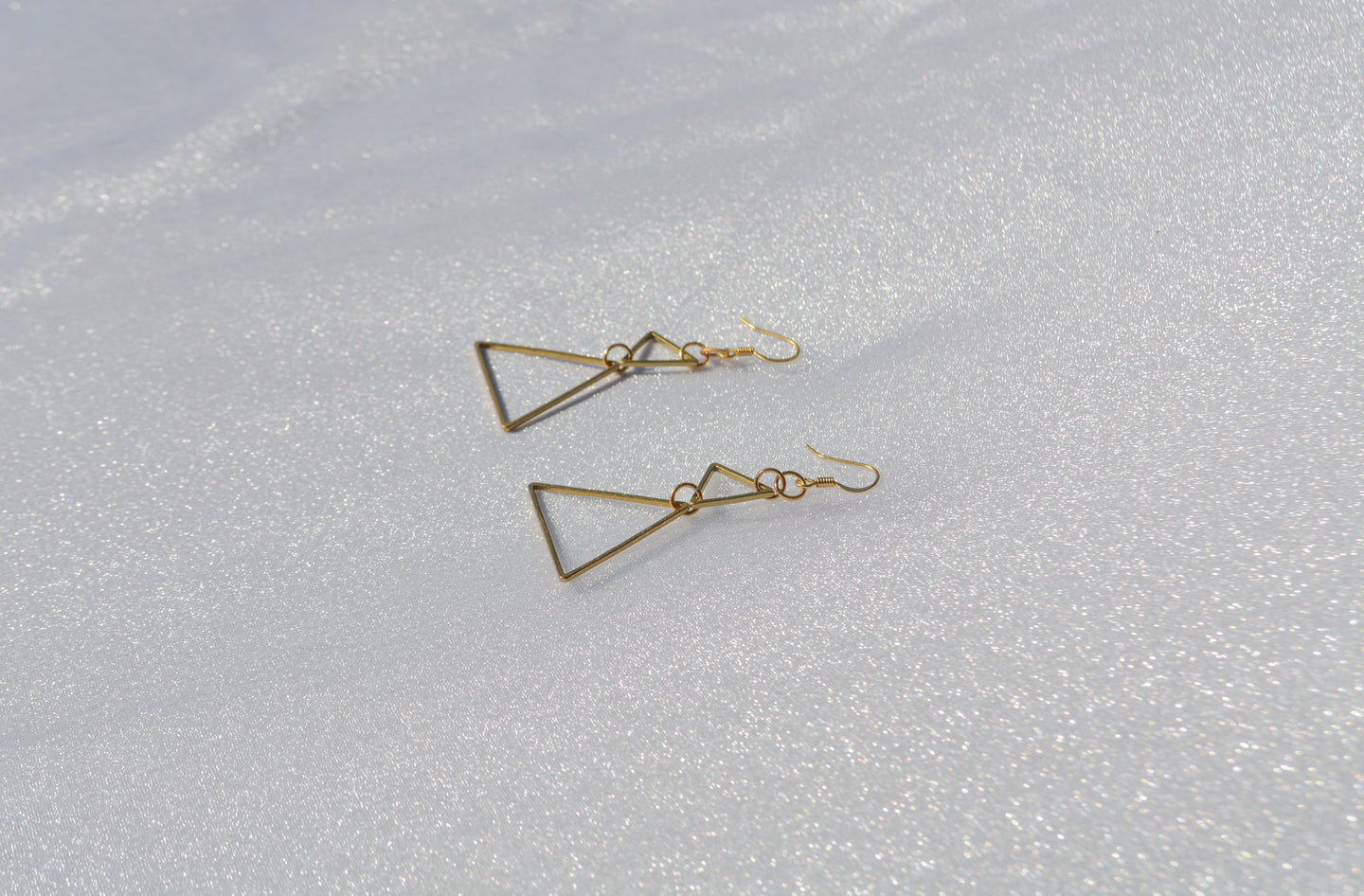 Double Triangle Earrings