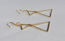 Load image into Gallery viewer, Double Triangle Earrings
