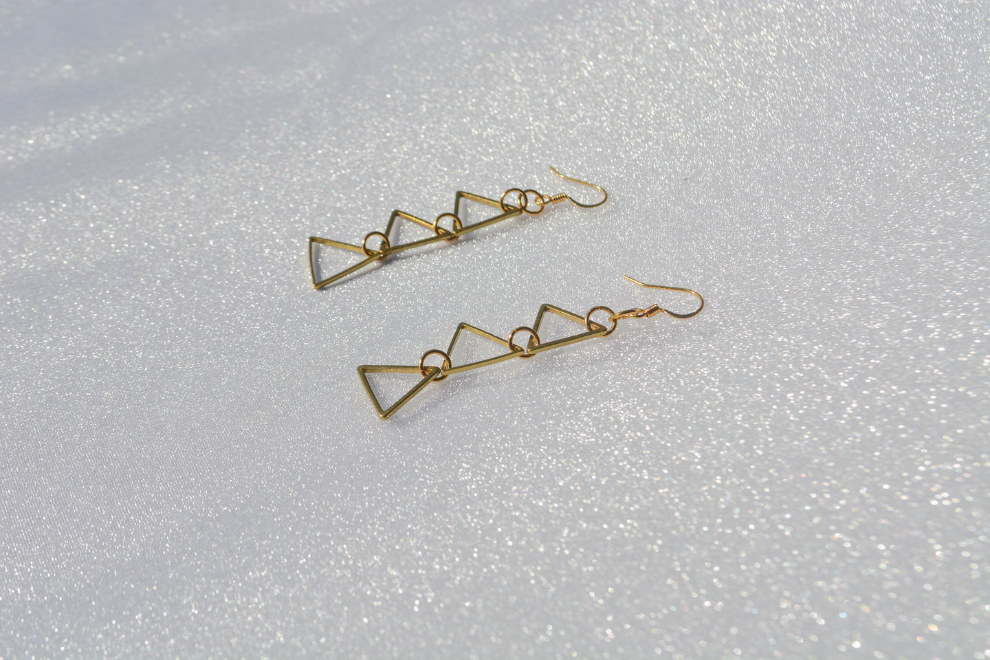 Mini Triangles Earrings