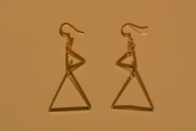 Load image into Gallery viewer, Double Triangle Earrings
