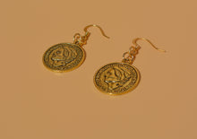 Load image into Gallery viewer, Coronet Head Eagle Coin Earrings
