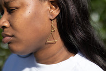 Load image into Gallery viewer, Double Triangle Earrings
